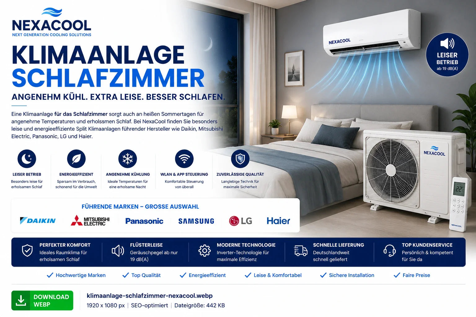 Klimaanlage Schlafzimmer