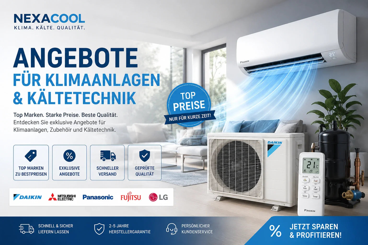 Klimaanlagen Angebote