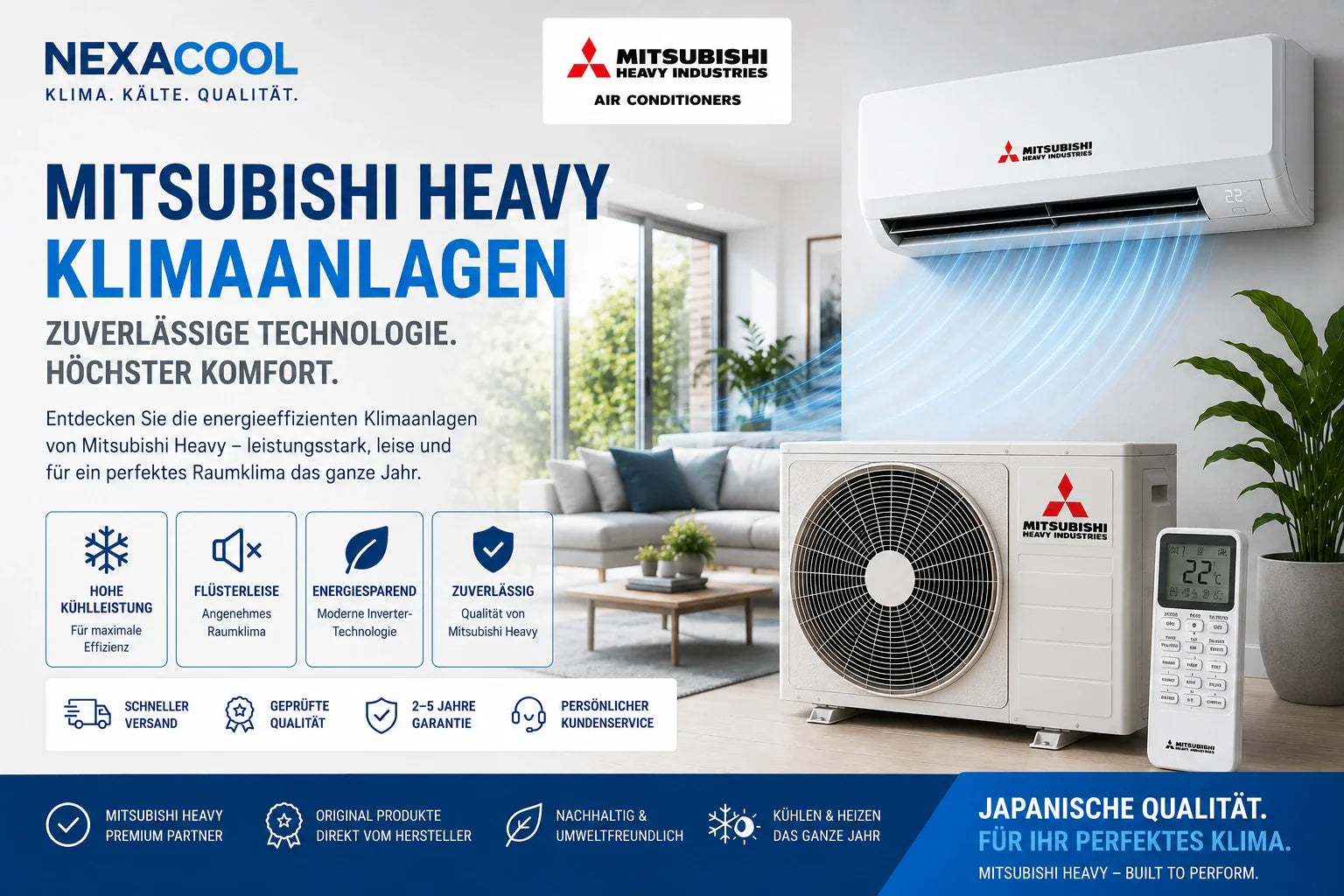 Mitsubishi heavy Klimaanlagen