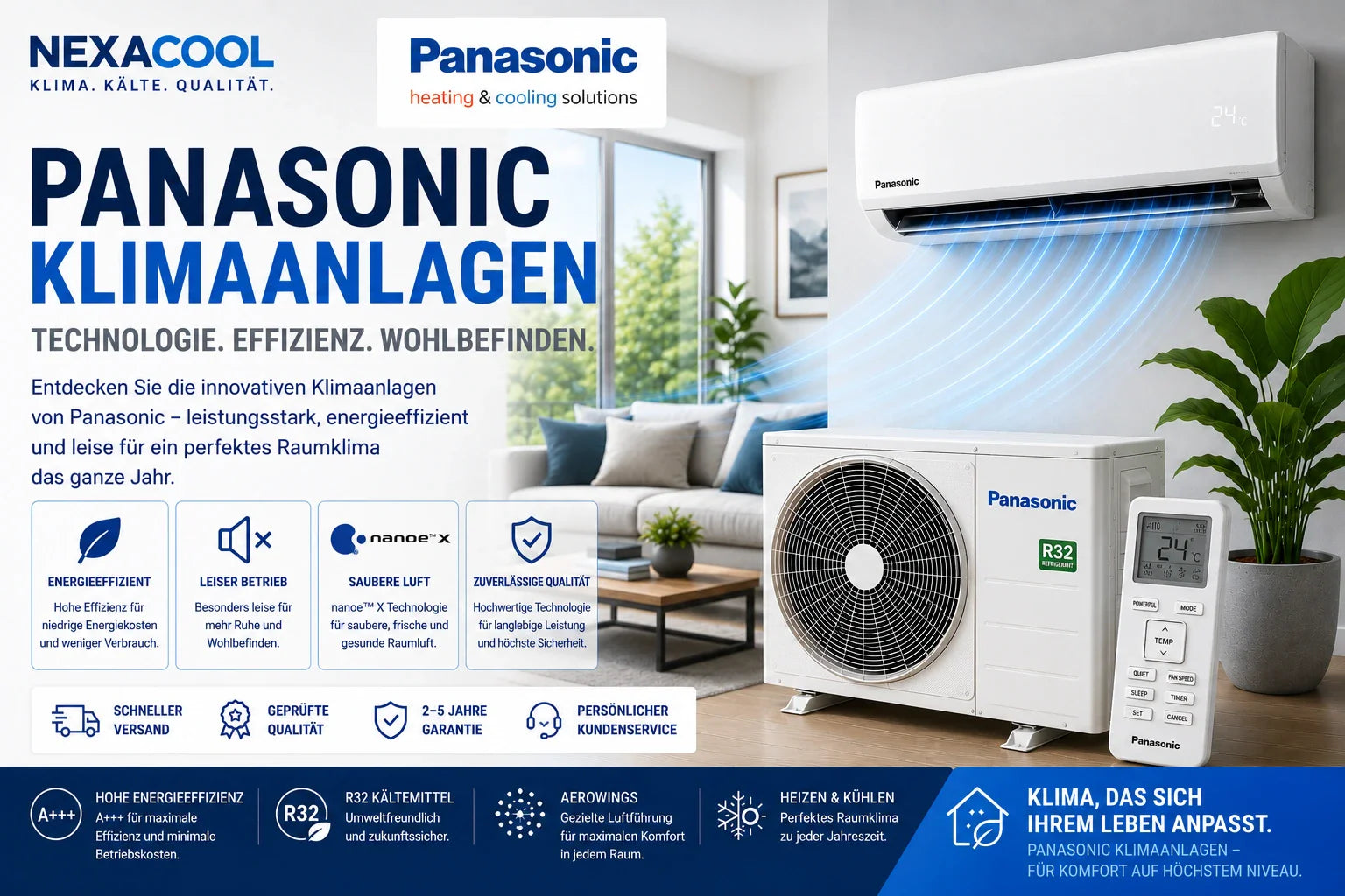 Panasonic Klimaanlagen