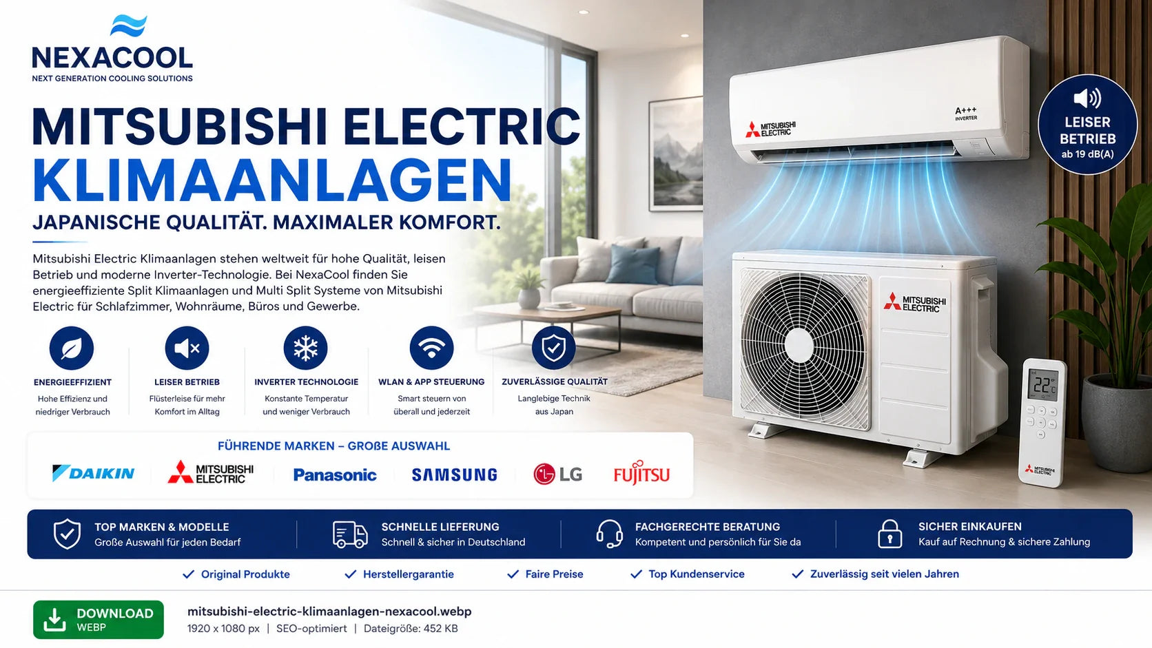 Mitsubishi Electric Klimaanlagen