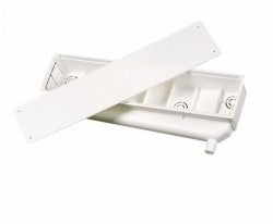 Installationsbox mit Kondensatwanne, Abfluss unten 427x113x65 mm