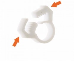 Schlauchschellen mit Schnellverschluss 20-22 mm (Pack 10 Stk)