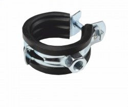 Gelenkrohrschelle mit Gummieinlage, M8, 12-14 mm / Pack 10 Stck.