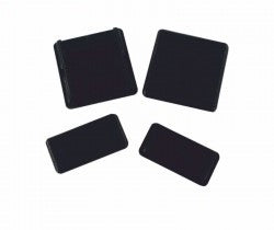 Endkappe schwarz für Schiene 41x41, 10 Stück