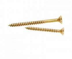 Klimas Spanplattenschraube 3,5x25, gelb verzinkt, PZ, 500 Stk.