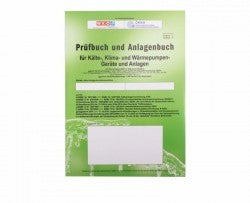 Prüf- und Anlagenbuch grün