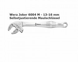 Wera Joker 6004 M selbstjustierender Maulschlüssel 13-16 mm