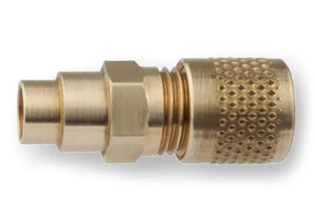 Lötstutzen m. Schraderventil 200bar ODS6 / ODM8/10 - 7/16"UNF (590044950)