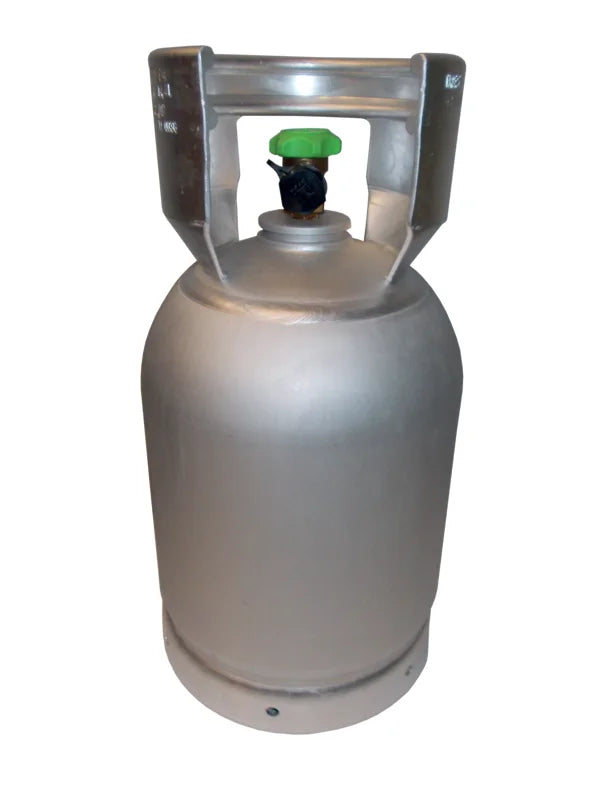 Alu-Kaufflasche m.Ventil u.Kragen 14,3L 50bar (ohne Füllung)