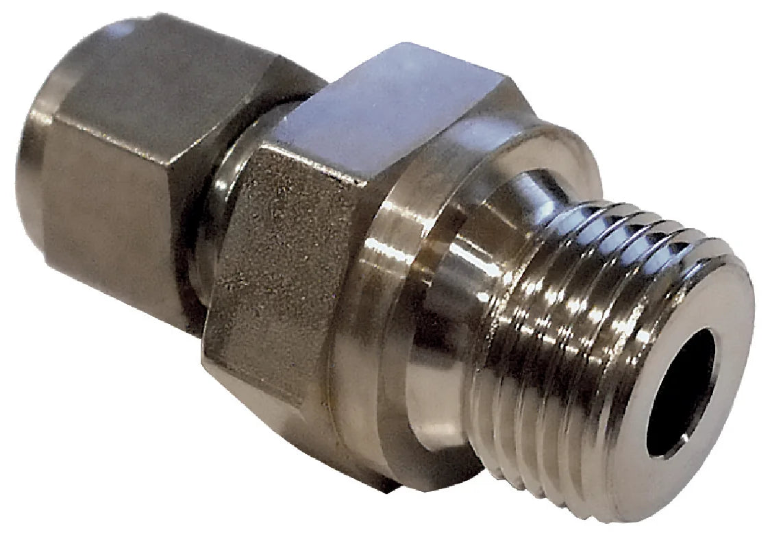 Einschraubverschraubung Edelstahl gerade SS-600-1-4RS 3/8" SW x 1/4" ISO AG