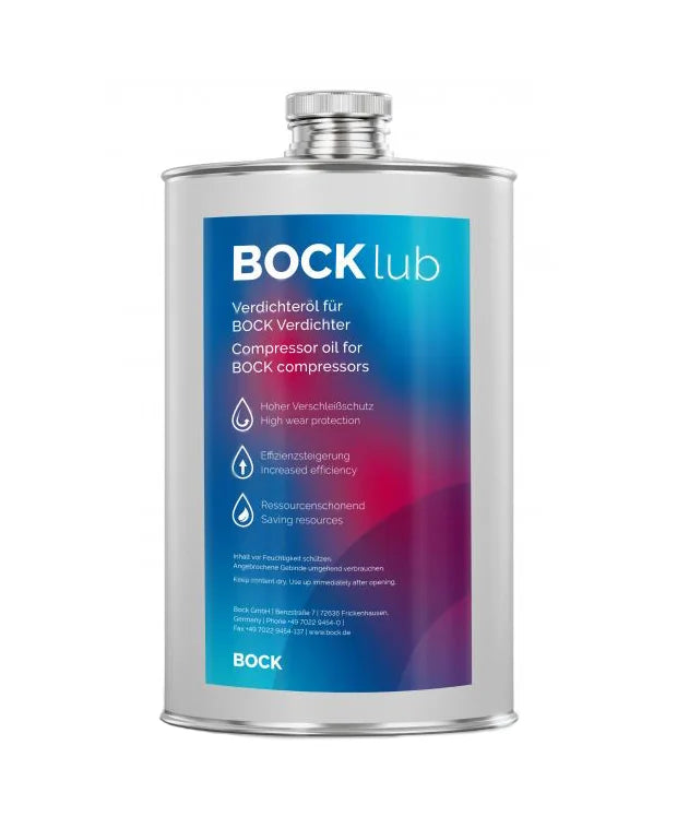 Bock Kältemaschinenöl ÖL BOCKlub E55 /10 LTR.GEBINDE