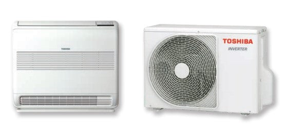 TOSHIBA CONSOLE BI-FLOW Monosplit Konsolgerät-Set - RAS-B18J2FVG-E + RAS-18J2AVSG-E - 5,0 kW