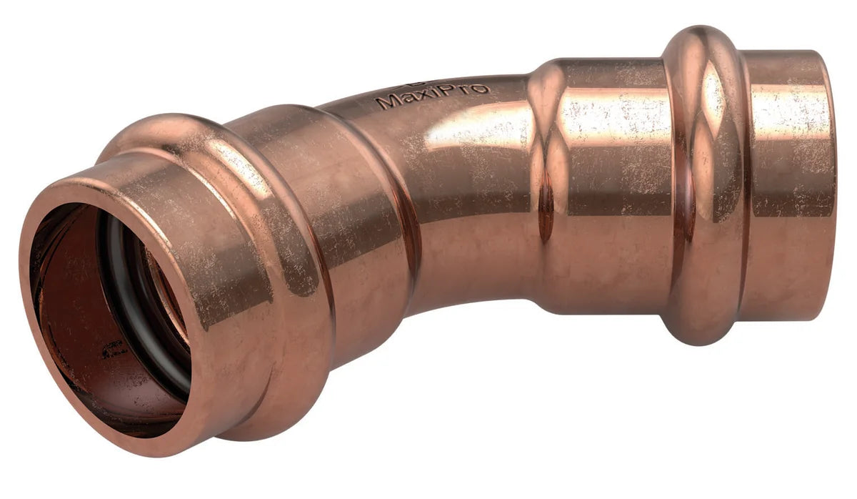 IBP Bogen 45° B Maxipro MPA5041 1/4" i/i Cu