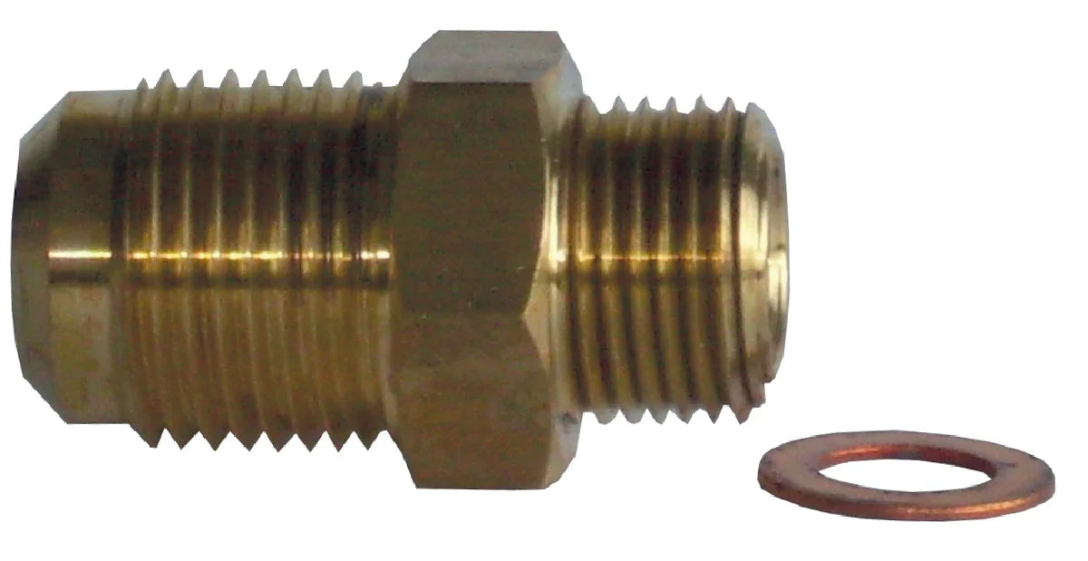 Danfoss Anschluss mit Dichtung OUB1 5/8'' UNF Durchgang 040B0132