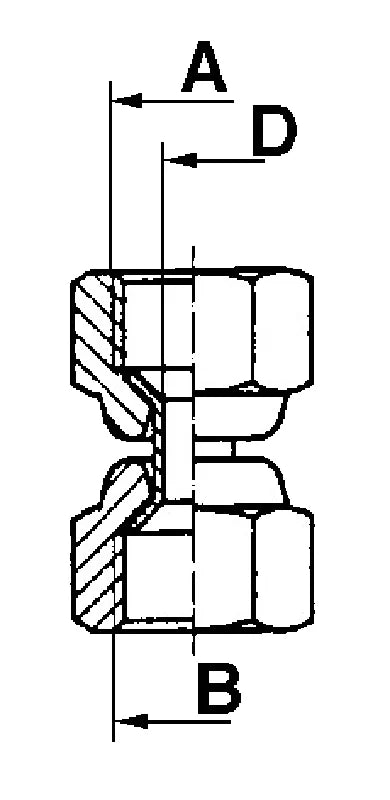 Doppelmutter DM 7/16"UNF