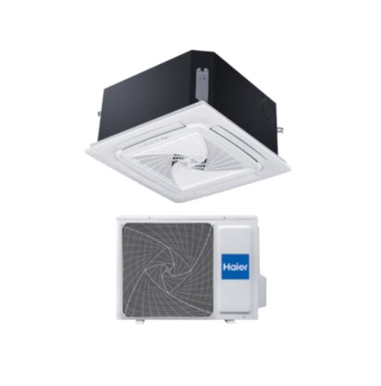 Haier DECKENKASSETTE 620 Set AB35S2SC2FA(H) + 1U35S2SM1FA-2 - 3,5 kW