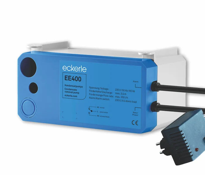 Eckerle Tauwasserpumpe m.Alarmgeber EE400NEO Premium 230V 65VA mit 6m Schlauch