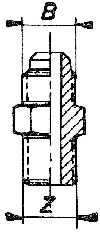 Einschraubstutzen zylindrisch EZ 7/16"UNFx1/4"R
