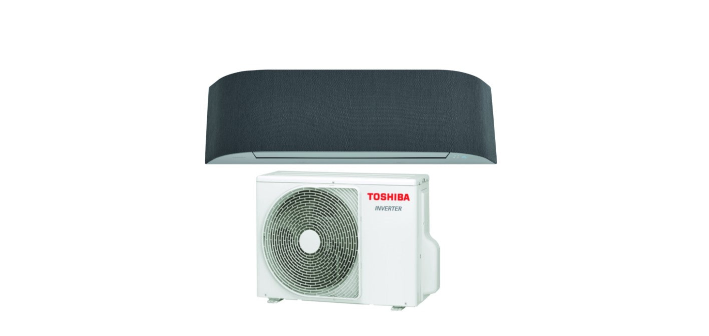 TOSHIBA HAORI Monosplit Wandgerät-Set - RAS-B10N4KVRG-E1 + RAS-10J2AVSG-E1 - 2,5 kW
