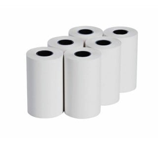 Testo Ersatz-Thermopapier 0554 0568 für Drucker (6 Rollen)