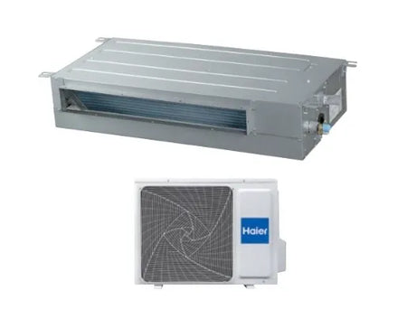 HAIER KANALEINBAUGERÄT FLACHES DESIGN Set AD35S2SS1FA(H) + 1U35S2SM1FA-2 - 3,5 kW