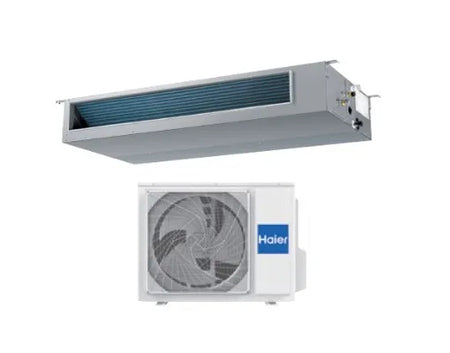 HAIER KANALEINBAUGERÄT MITTLERER PRESSUNG Set AD71S2SM3FA(H) + 1U71S2ST1FA - 7,1 kW