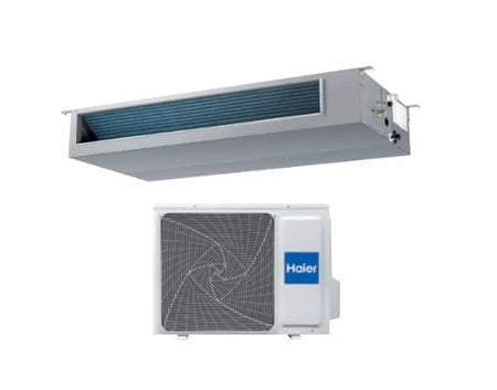HAIER KANALEINBAUGERÄT MITTLERER PRESSUNG Set AD35S2SM3FA(H) + 1U35S2SM1FA-2 - 3,5 kW