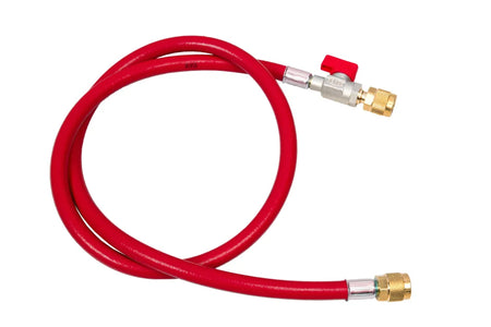 Refco Füllschlauch 60bar CA-CL-60 R 1500mm rot m.Kugelventil