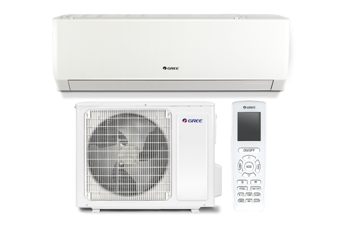 GREE GWH-18-AGD | Monosplit Klimaanlagen Set SOLID mit Wandgerät | 4,6 kW