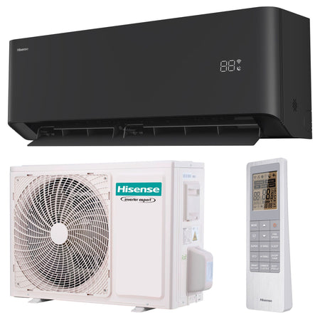 Hisense UNI HB schwarz Wandgerät-Set HB50BP0BG + AS50BP0EW - 5,0 kW