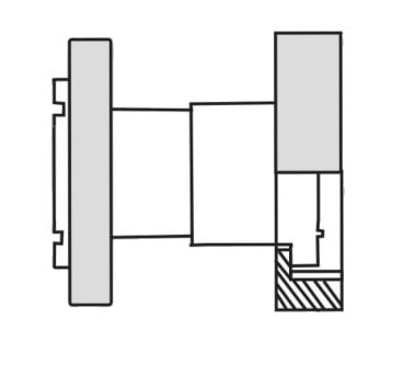 Alco Adapter für OM3/OM4/OW4 OM0-CCD 1-3/4" Rotalock