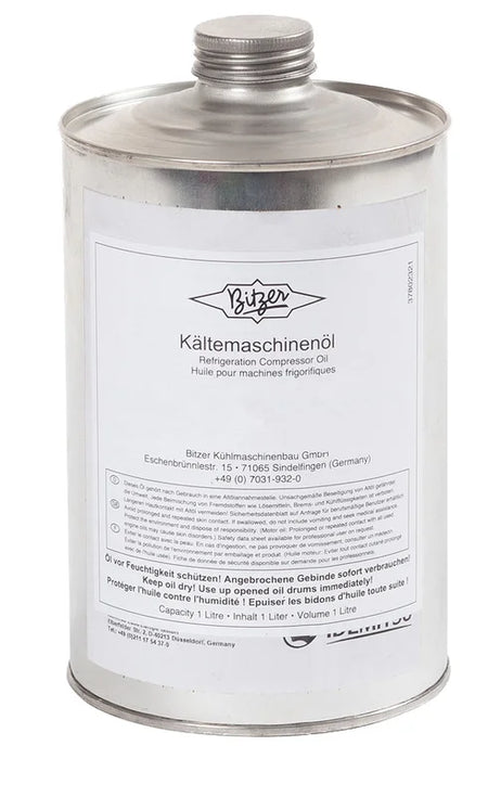 Bitzer Kältemaschinenöl BSE 35K Dose 1L 915 130 04