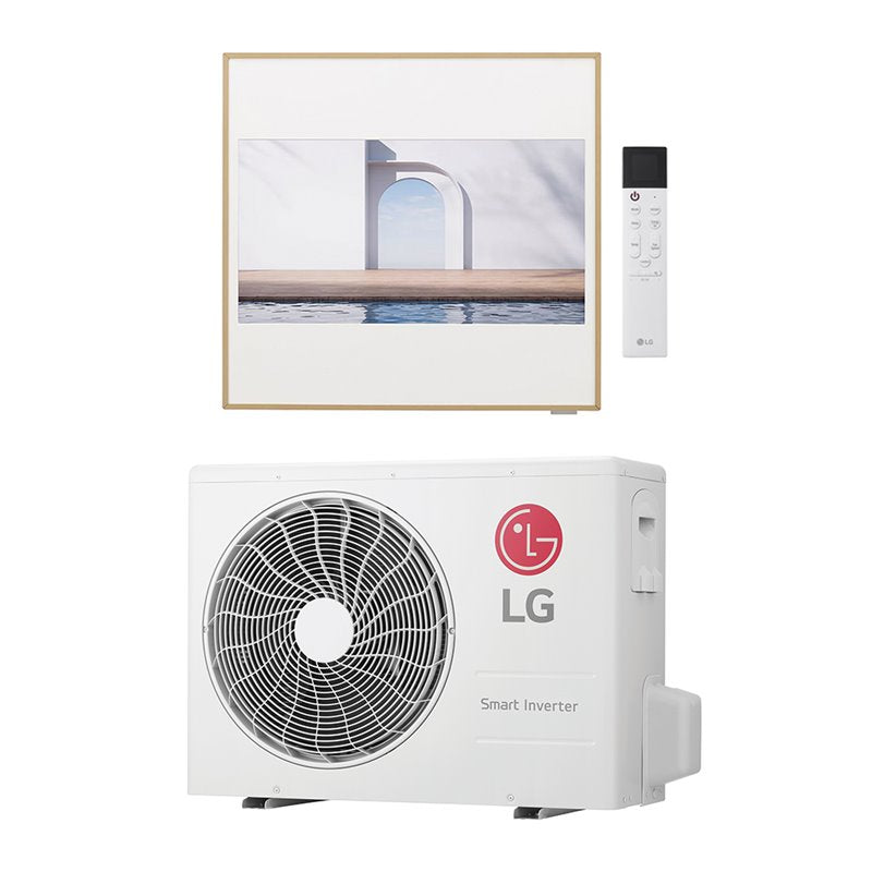 LG A09GA2N.EEU + A09GA2N.EEU ARTCOOL Gallery LCD Wandgerät-Set 2.5 kW