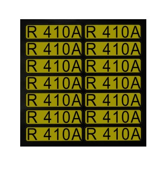 Aufkleber für Richtungspfeile R410A (1 Satz = 14 St.)