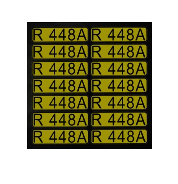 Aufkleber für Richtungspfeile R448A (1 Satz = 14 St.)