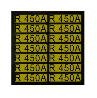 Aufkleber für Richtungspfeile R450A (1 Satz = 14 St.)