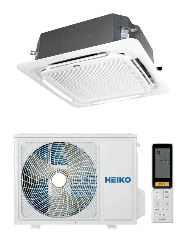 HEIKO Cassette Monosplit Deckenkassetten-Set - CA100-A1 + JZ100-A1 - 9,2 kW