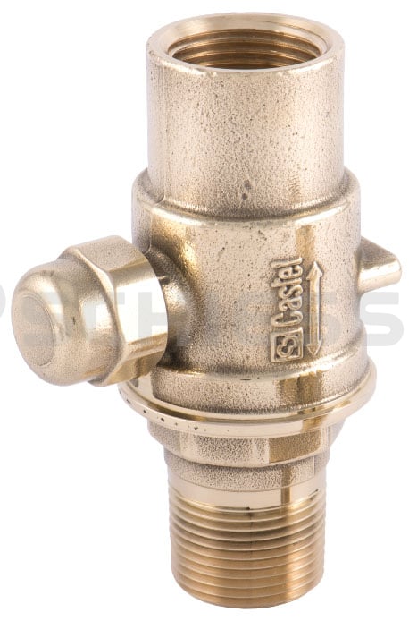 Castel Kugelabsperrventil R744 3064E/44 1/2" NPT