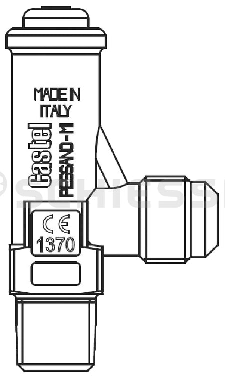 Castel Sicherheitsventil 3060/45C450 45 bar