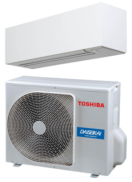 TOSHIBA DAISEIKAI 10 White Monosplit Wandgerät-Set - RAS-B10S4KVPG-E + RAS-10S4AVPG-E - 2,5 kW