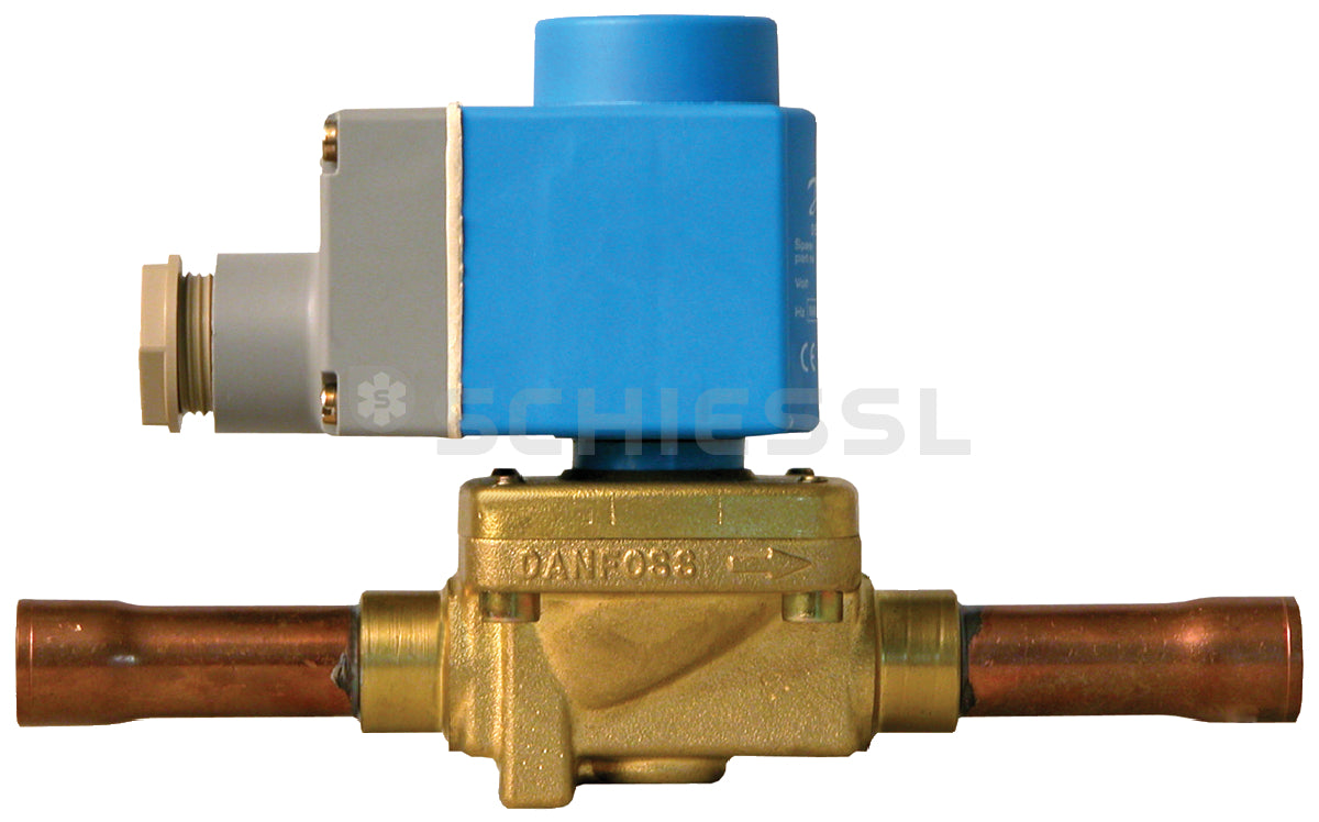Danfoss Magnetventil m.Spule EVR3 6mm Löt 032F205331