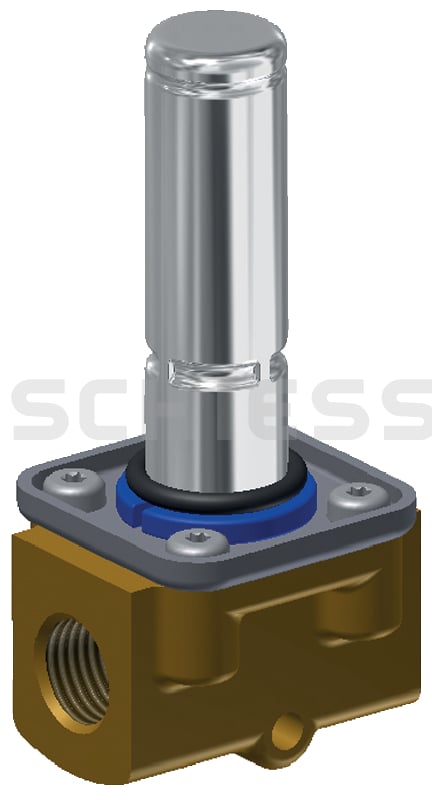 Danfoss Magnetventil o.Spule EV210 B3B R 1/4" i 032U1220