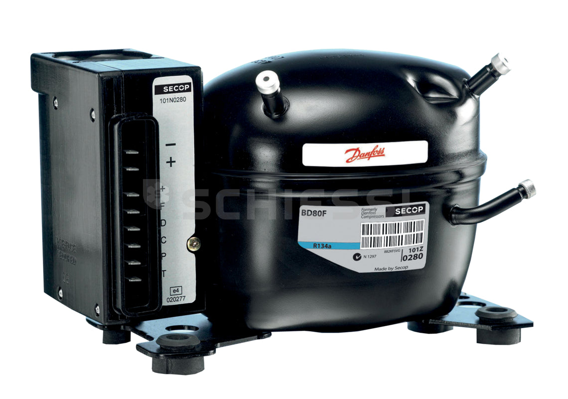 Danfoss Verdichter R134a BD35F m.Elektronik 12/24V 195B0722