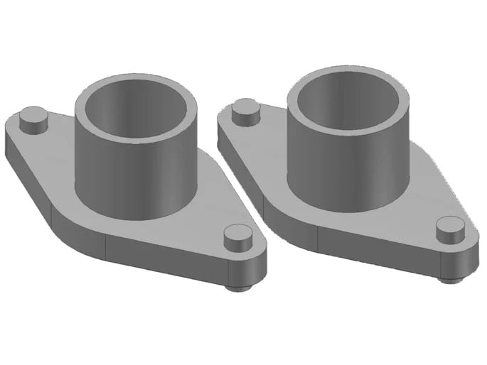 Danfoss Flanschsatz Löten f. PM5-25 28mm 27L1228