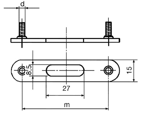 Hilti Montageplatte DH105