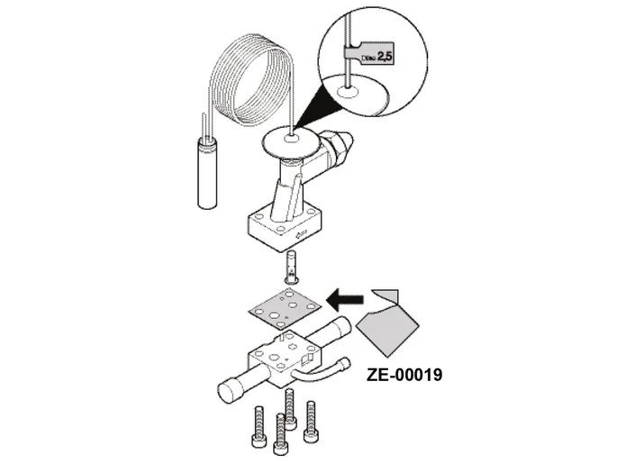 Honeywell Flachdichtung f. TMVL(X) ZE-00019