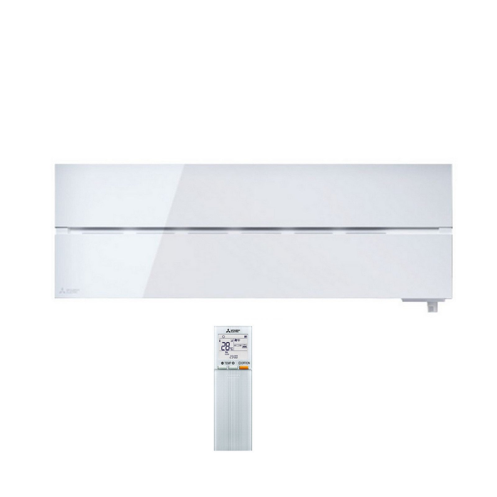 Mitsubishi Electric MSZ-LN35VG2V Wandgerät 3.5 kW – Diamond Design Pearl White mit R-32 & Plasma-Filter
