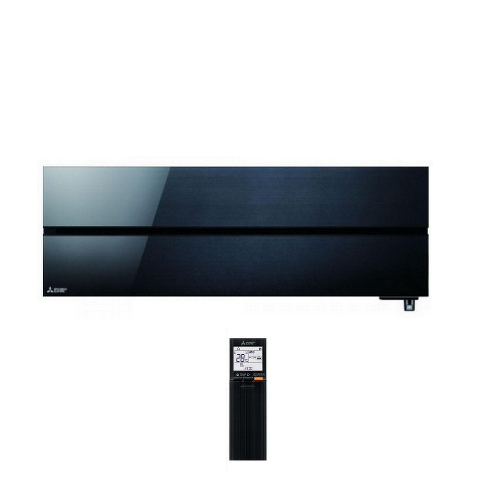 Mitsubishi Electric MSZ-LN50VG2B Wandgerät 5.0 kW – Diamond Design Onyx Black mit R-32 & Plasma-Filter