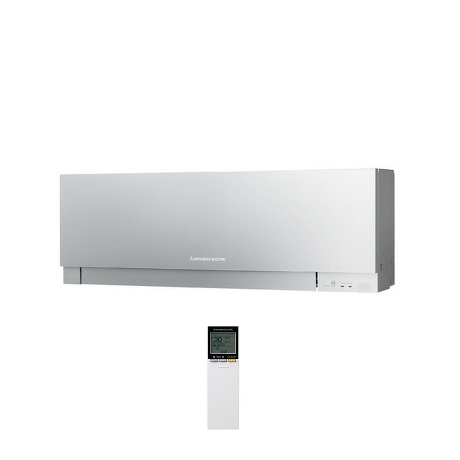Mitsubishi Electric MSZ-EF25VGK S Wandgerät 2.5 kW – Premium Design Silber mit R-32 & WiFi-Steuerung